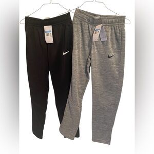 NWT Boys Nike Black and Heather Gray Joggers. 2 for the price of 1